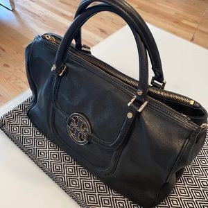 Tory Burch Black Leather Crossbody/Handbag